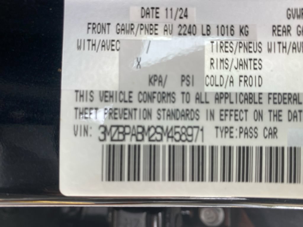 Used 2025 MAZDA MAZDA3 s FWD image 30
