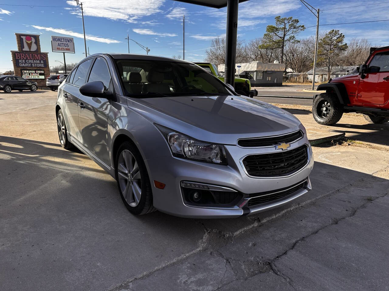 Used 2015 Chevrolet Cruze LTZ w/ Sun, Sound and Sport Package image 2