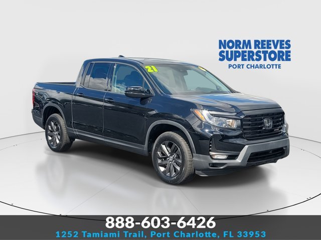 Certified 2021 Honda Ridgeline Sport