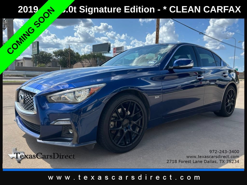 Used 2019 INFINITI Q50 Signature Edition