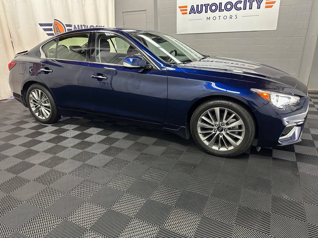 Used 2022 INFINITI Q50 Luxe w/ Cargo Package AWD/4WD image 2