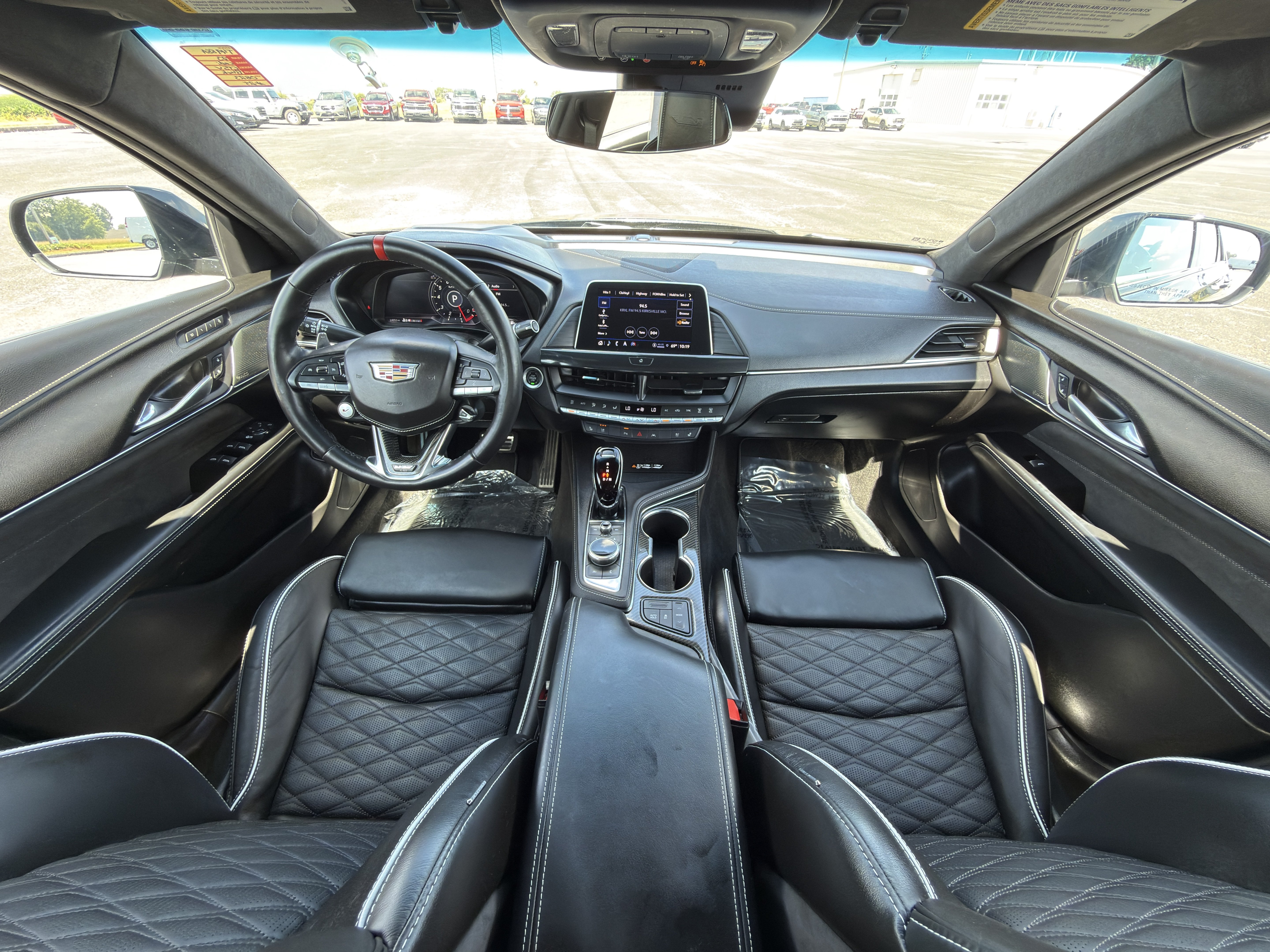 Certified 2023 Cadillac CT4 V Blackwing w/ Driver Assist Package RWD image 11