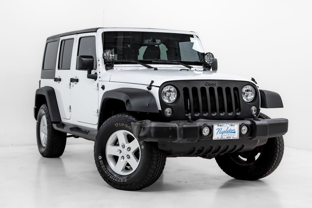Used 2017 Jeep Wrangler Unlimited Sport w/ Quick Order Package 24S AWD/4WD image 6