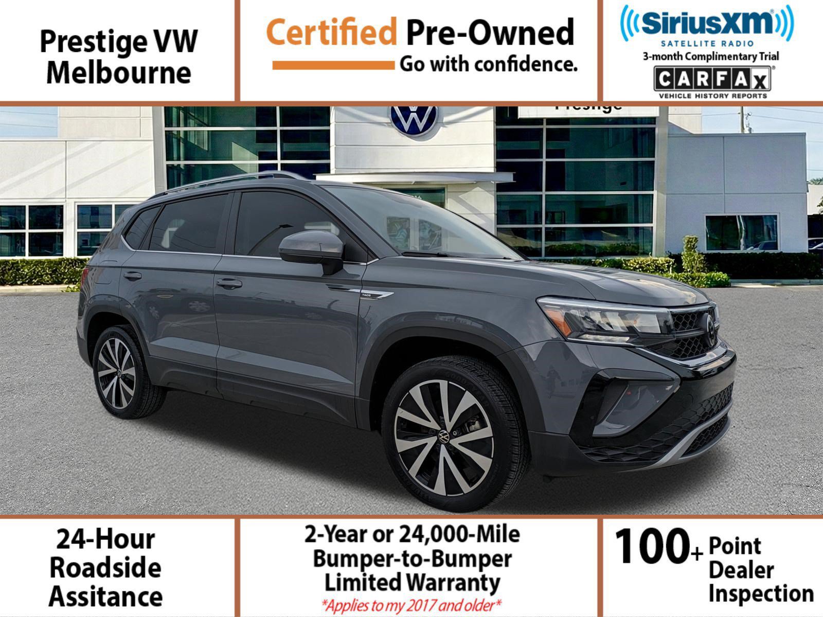 Certified 2024 Volkswagen Taos SE