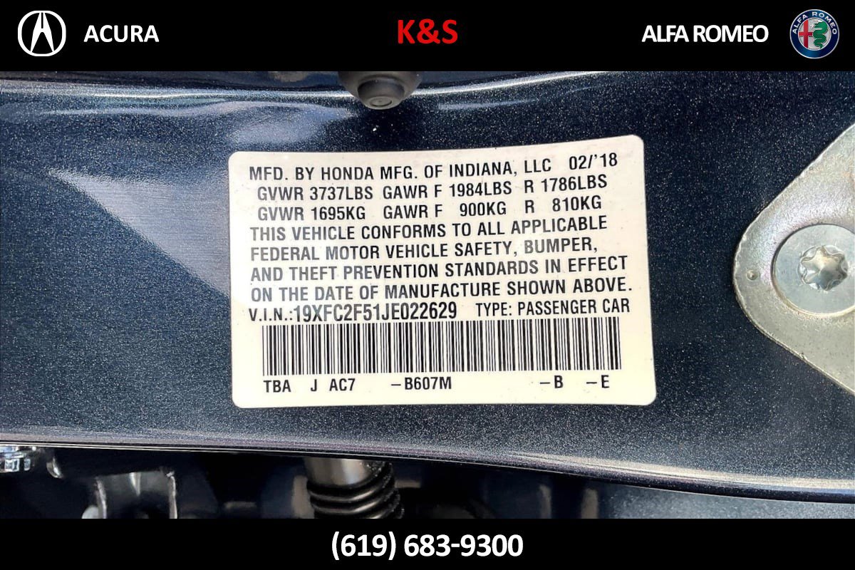 Used 2018 Honda Civic LX image 32