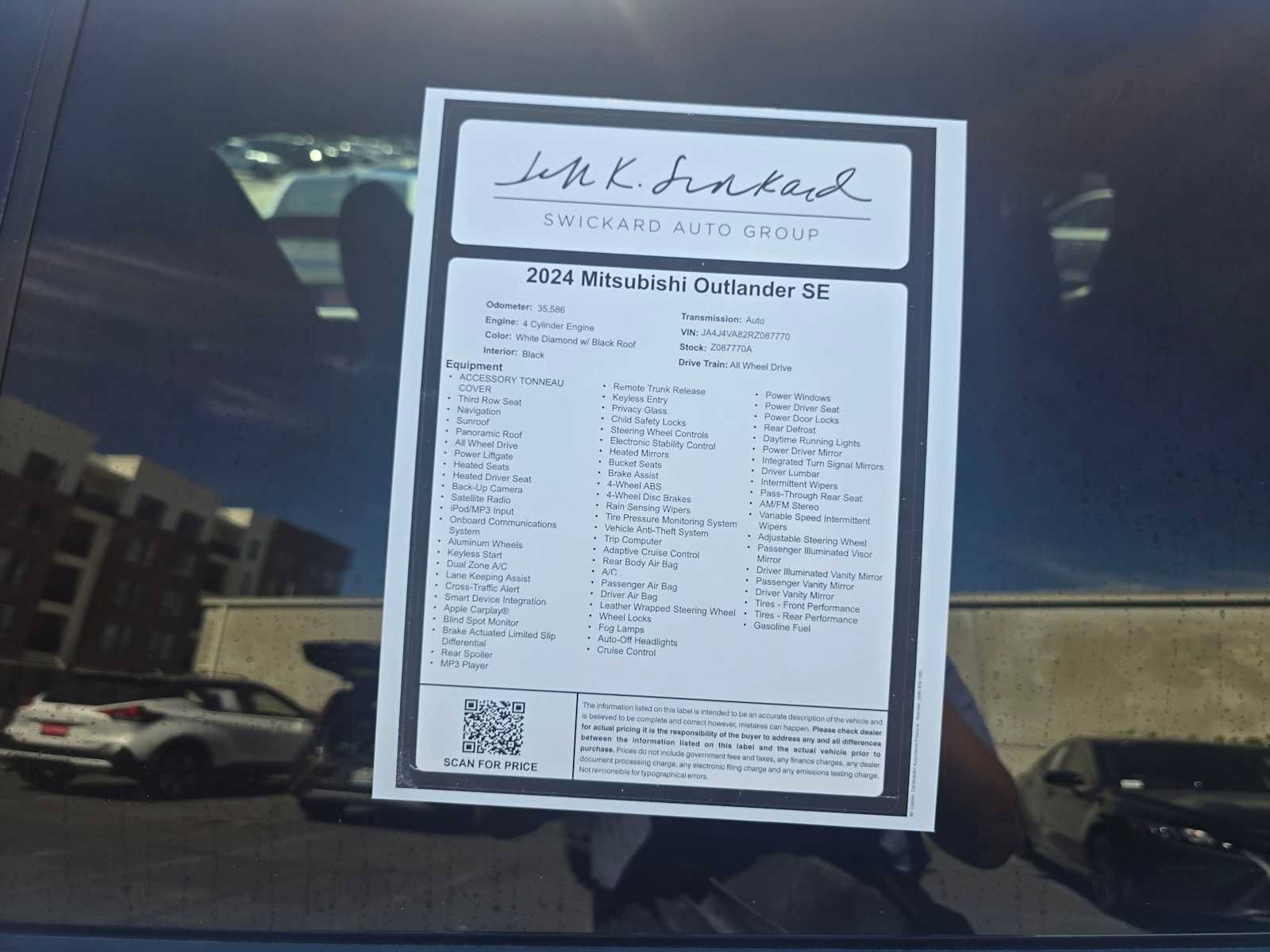 Used 2024 Mitsubishi Outlander Ralliart AWD/4WD image 16