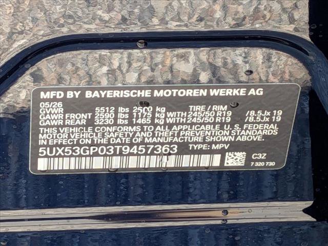 New 2026 BMW X3 xDrive30i w/ Convenience Package AWD/4WD image 19