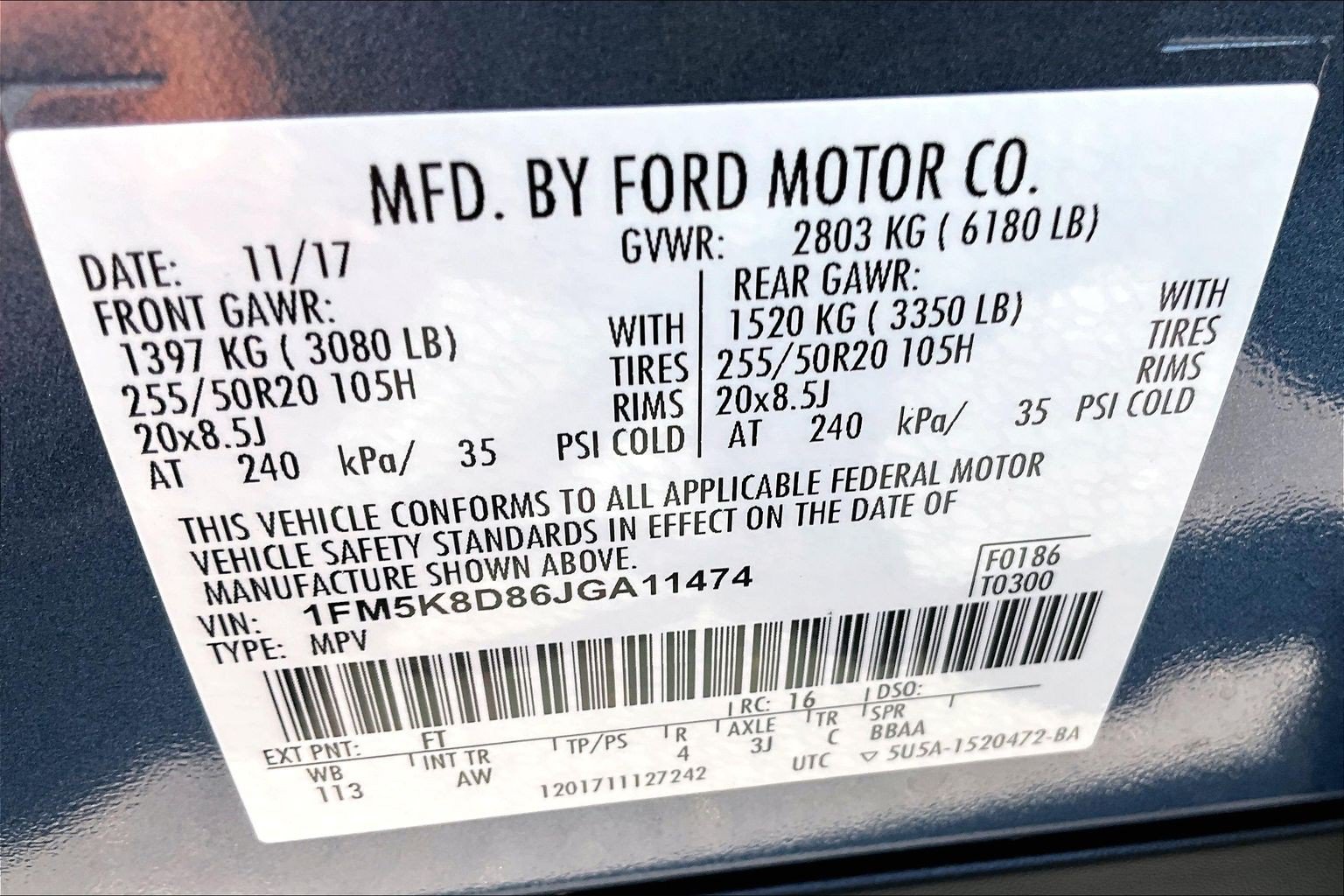 Used 2018 Ford Explorer XLT w/ Equipment Group 202A AWD/4WD image 34