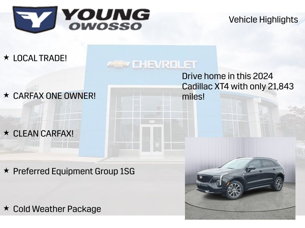 Certified 2024 Cadillac XT4 Sport w/ Cold Weather Package image 7