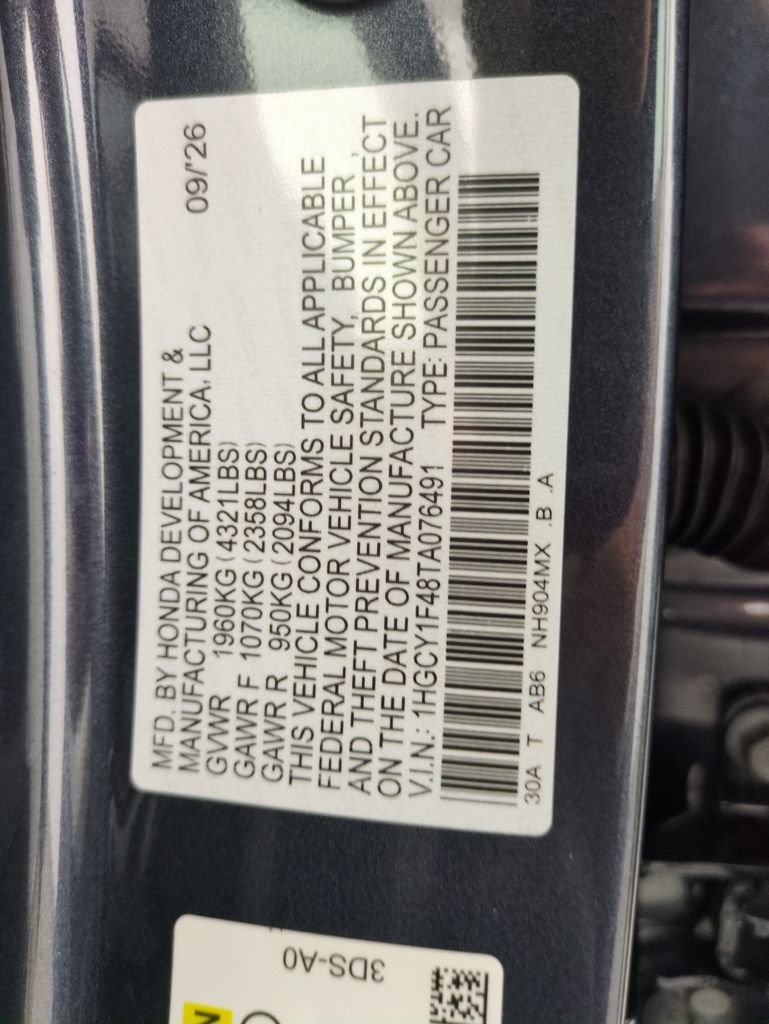 New 2026 Honda Accord SE image 29