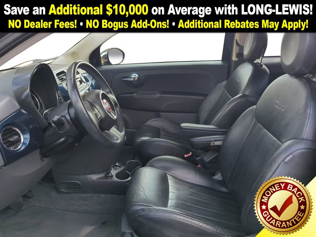 Used 2015 FIAT 500 Lounge w/ Luxury Leather Package image 14