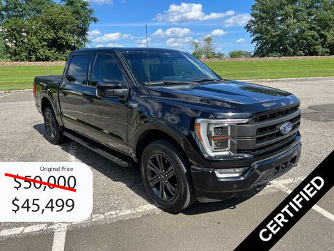 Certified 2023 Ford F150 Lariat w/ Equipment Group 502A High