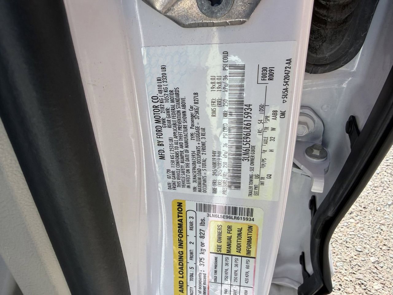 Used 2020 Lincoln MKZ Reserve w/ Monochromatic Package image 33