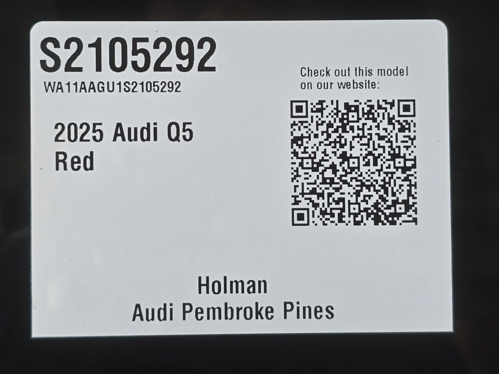 Certified 2025 Audi Q5 Premium w/ Convenience Package AWD/4WD image 31