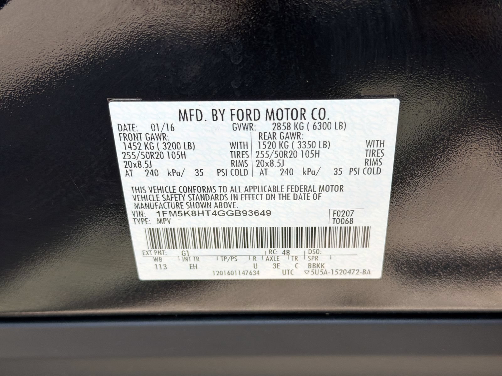Used 2016 Ford Explorer Platinum AWD/4WD image 40