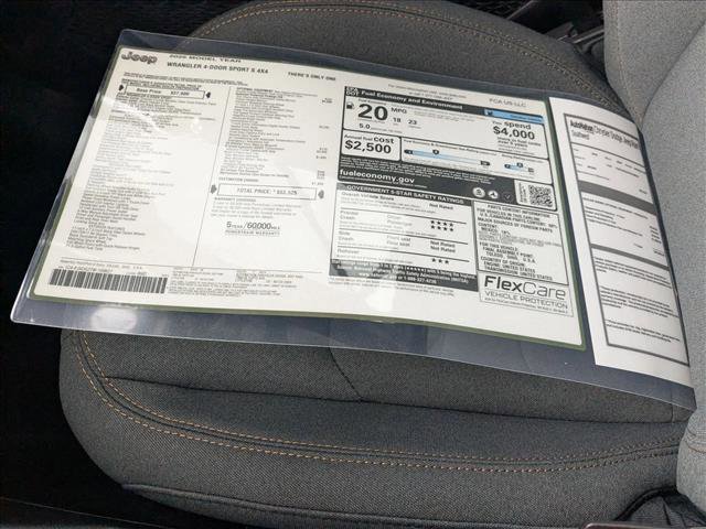 New 2026 Jeep Wrangler Sport S image 18