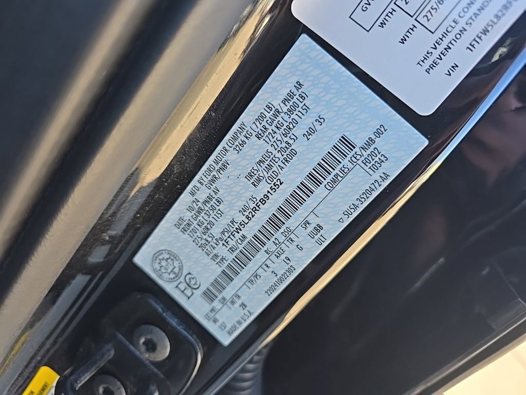 Used 2024 Ford F150 Lariat w/ Bed Utility Package image 13