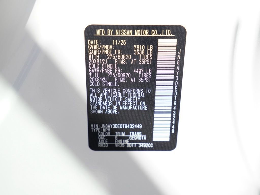 New 2026 Nissan Armada PRO-4X image 28