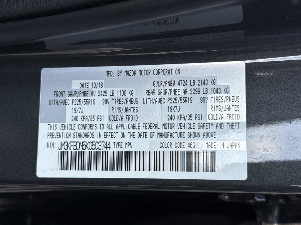 Used 2019 MAZDA CX-5 Grand Touring w/ GT Premium Package AWD/4WD image 32