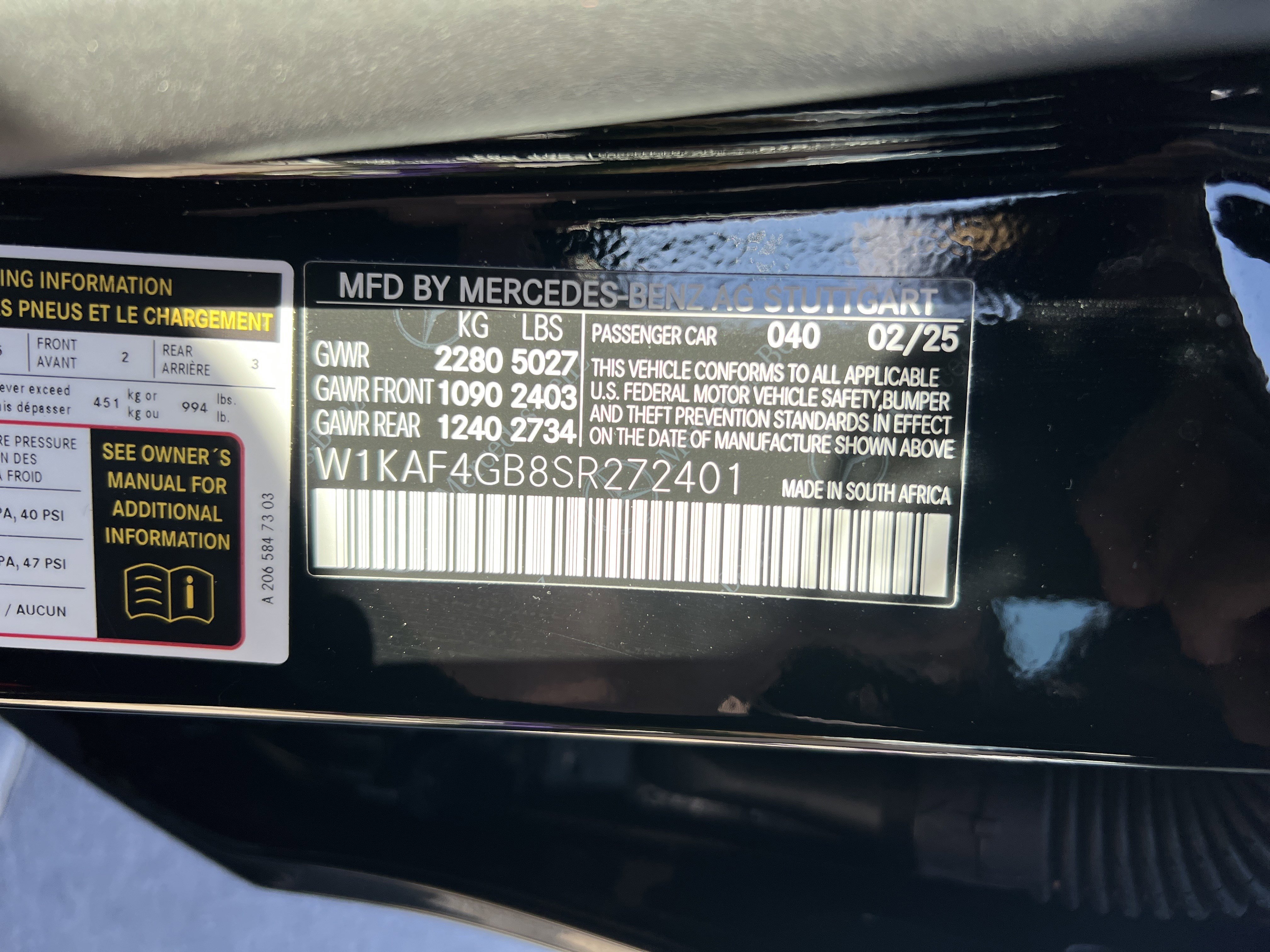 Certified 2025 Mercedes-Benz C 300 Sedan image 37