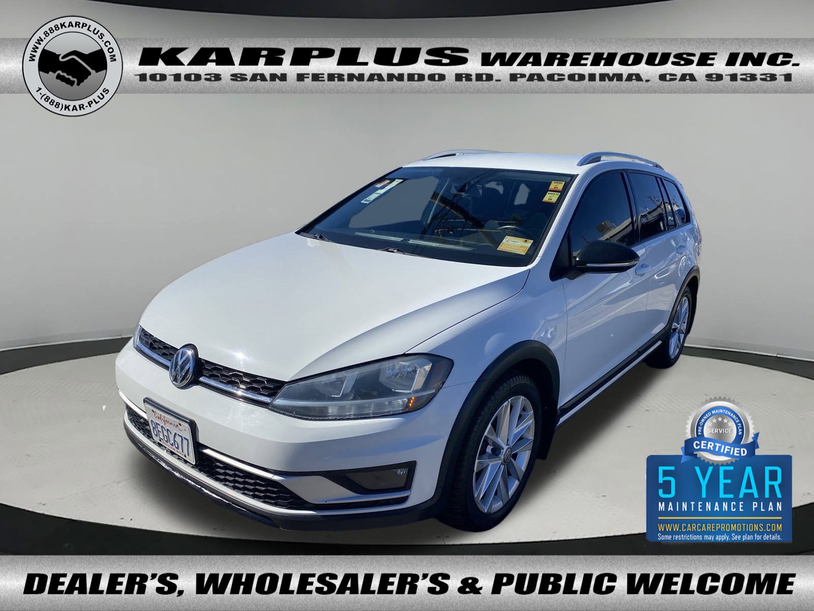 Used 2018 Volkswagen Golf Alltrack SE
