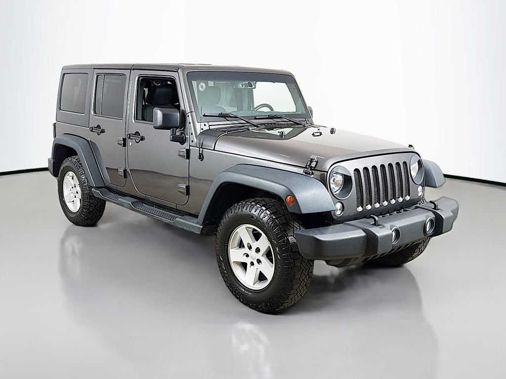 Used 2018 Jeep Wrangler Unlimited Sport S AWD/4WD image 2