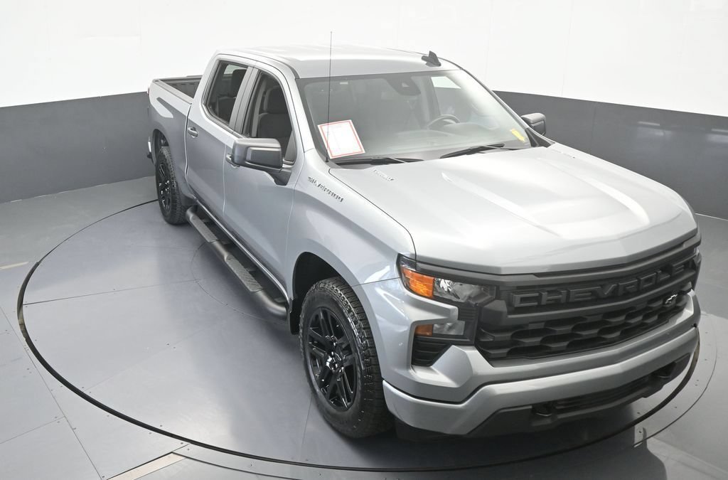Used 2025 Chevrolet Silverado 1500 Custom w/ Turbomax Blackout Package RWD image 47