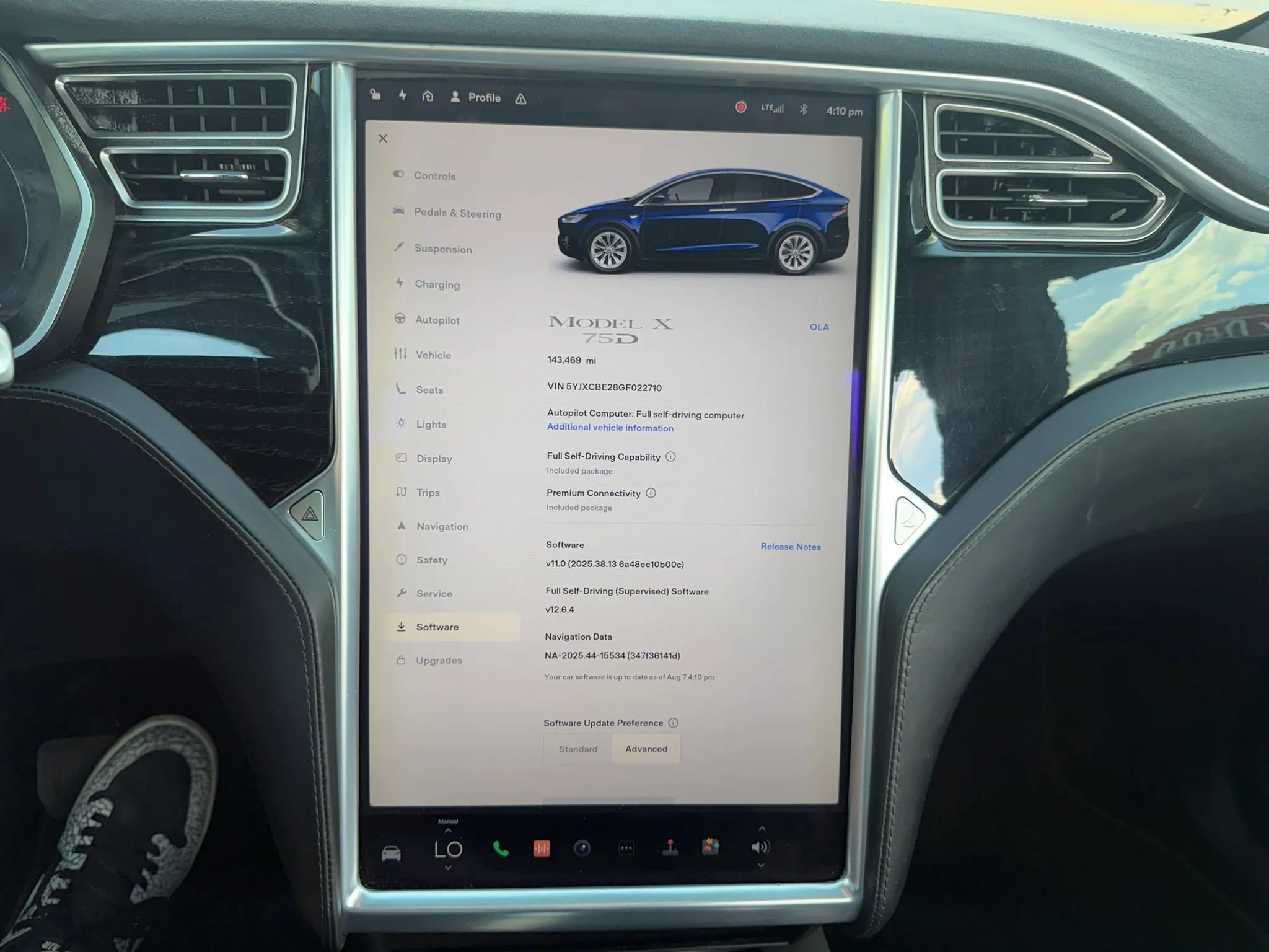 Used 2016 Tesla Model X 75D AWD/4WD image 19