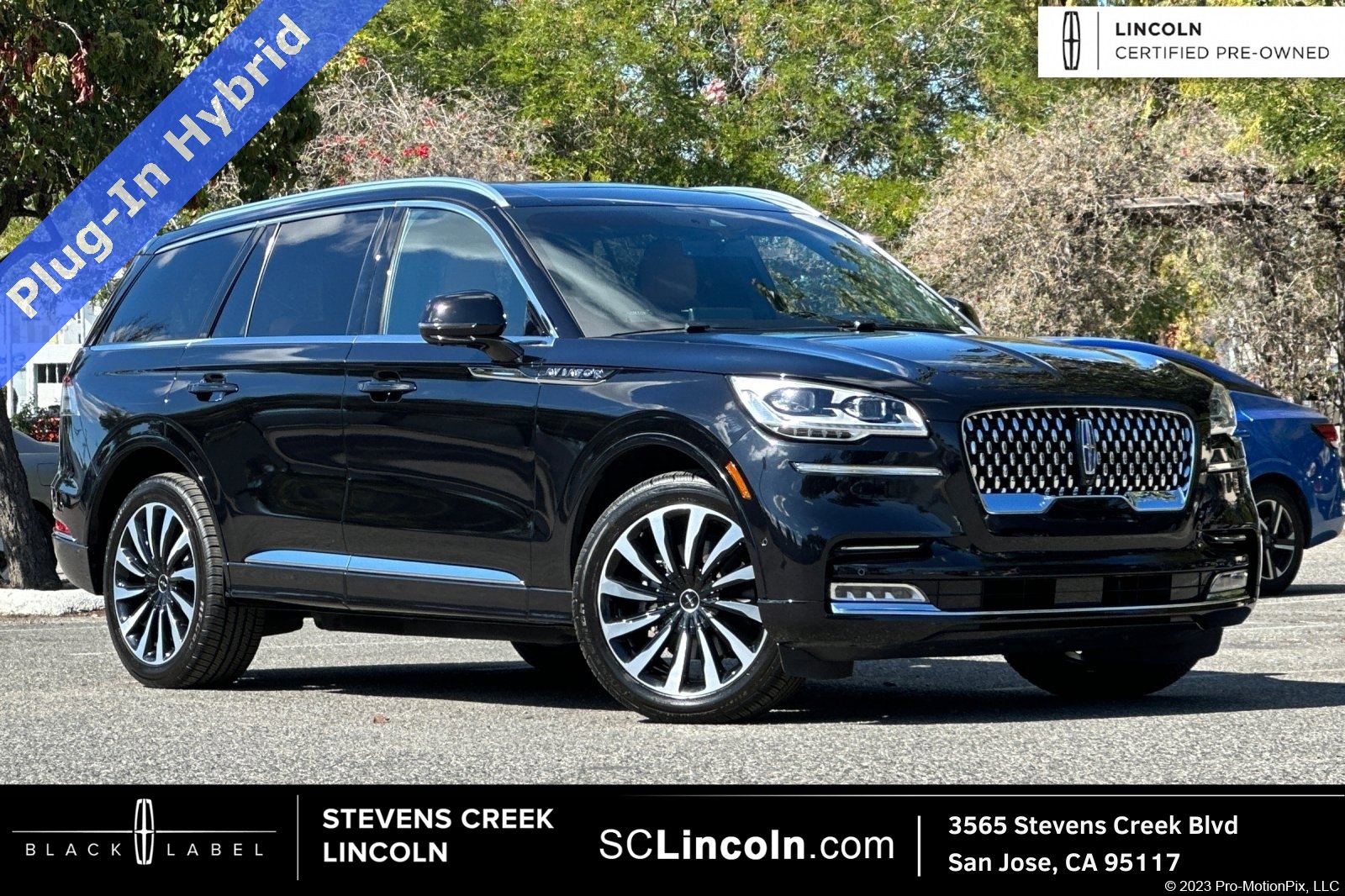 Certified 2023 Lincoln Aviator Black Label Grand Touring w/ Class IV Trailer Tow Package