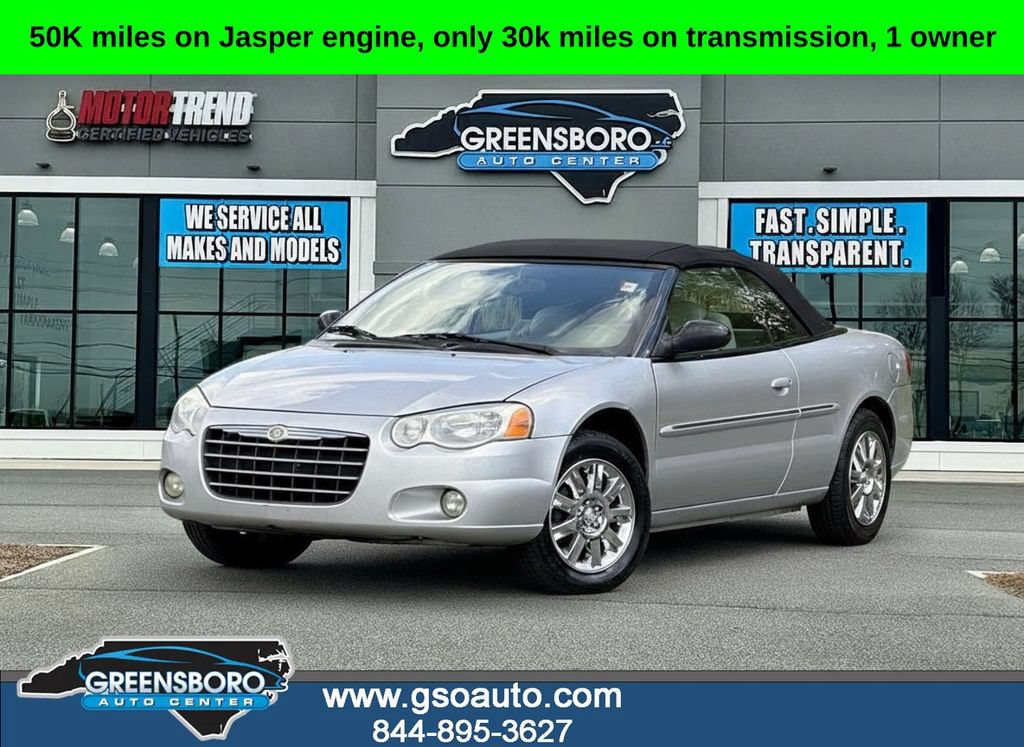 Used 2004 Chrysler Sebring Limited w/ Driver Convenience Group FWD image 1