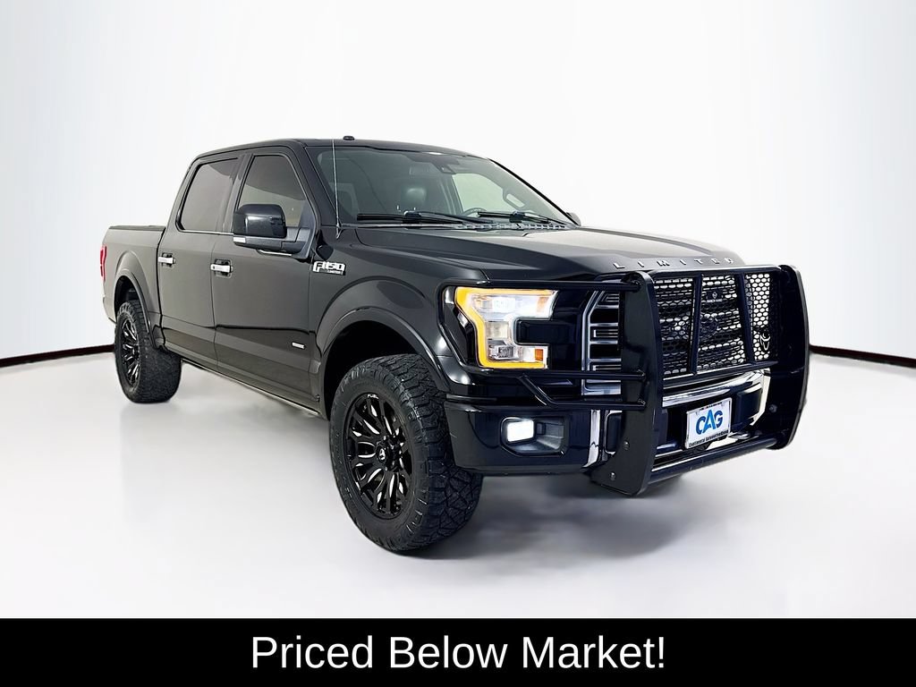 Used 2016 Ford F150 Limited w/ Trailer Tow Package AWD/4WD image 1