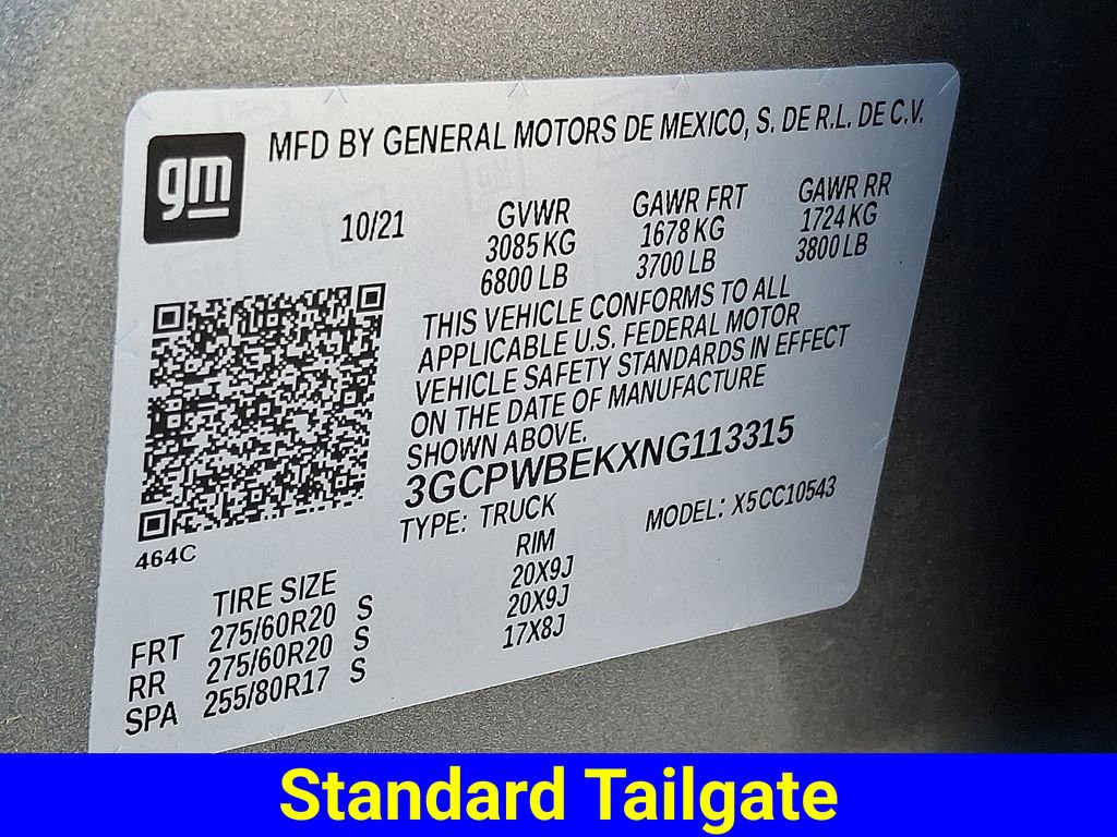 Used 2022 Chevrolet Silverado 1500 Custom w/ Safety Confidence Package image 27