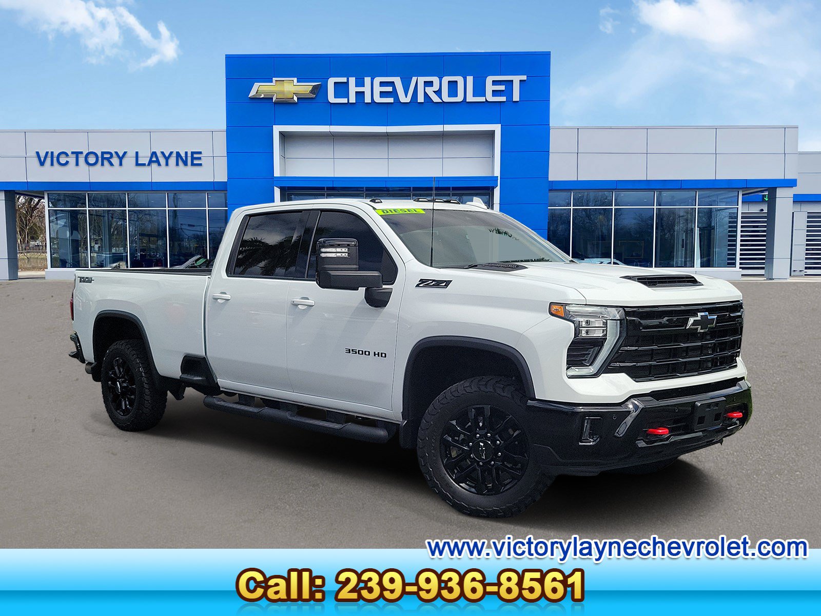 Used 2025 Chevrolet Silverado 3500 LTZ w/ Trail Boss Package AWD/4WD image 1