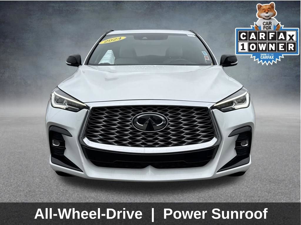 Used 2024 INFINITI QX55 Luxe AWD/4WD image 2