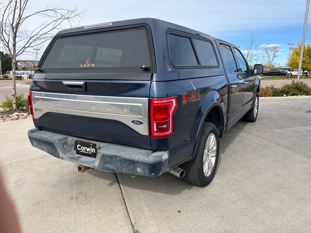 Used 2016 Ford F150 Platinum w/ Trailer Tow Package AWD/4WD image 9