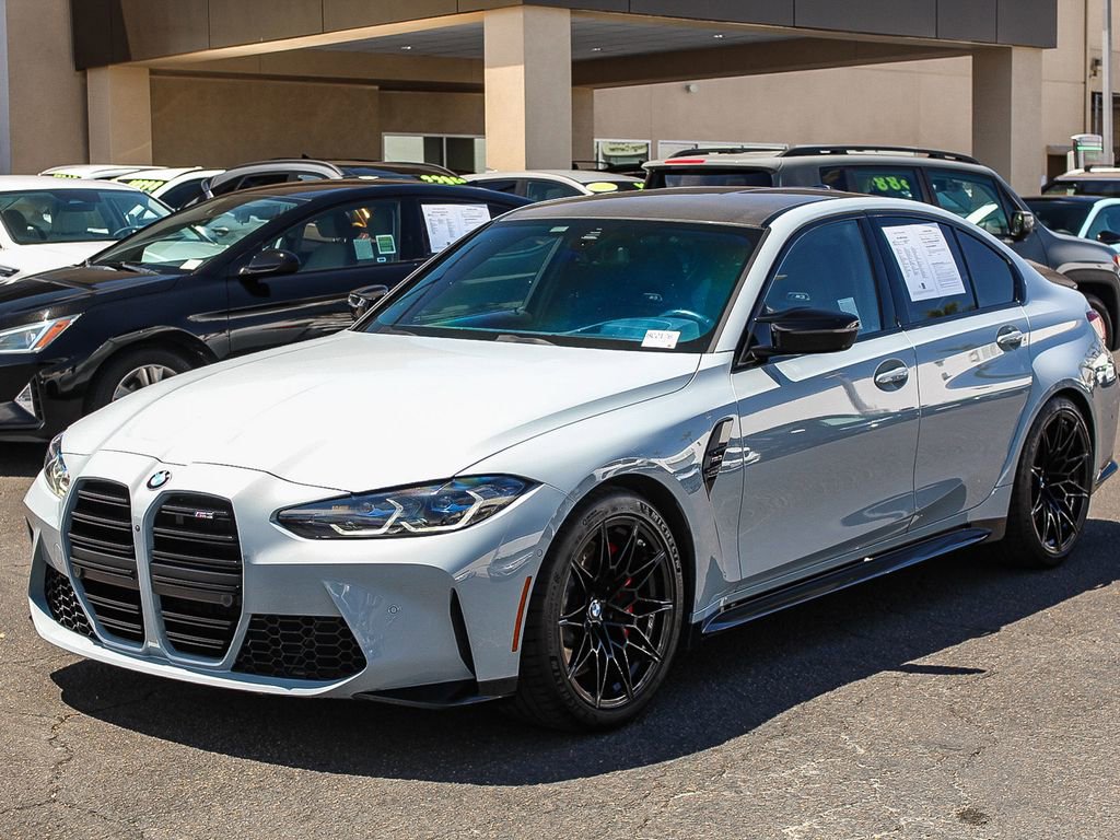 Used 2021 BMW M3 w/ Executive Package RWD image 3