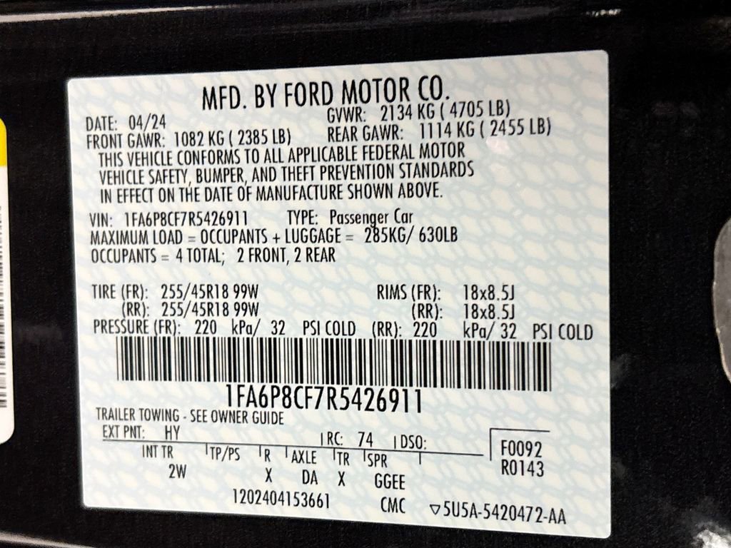 Used 2024 Ford Mustang GT image 23