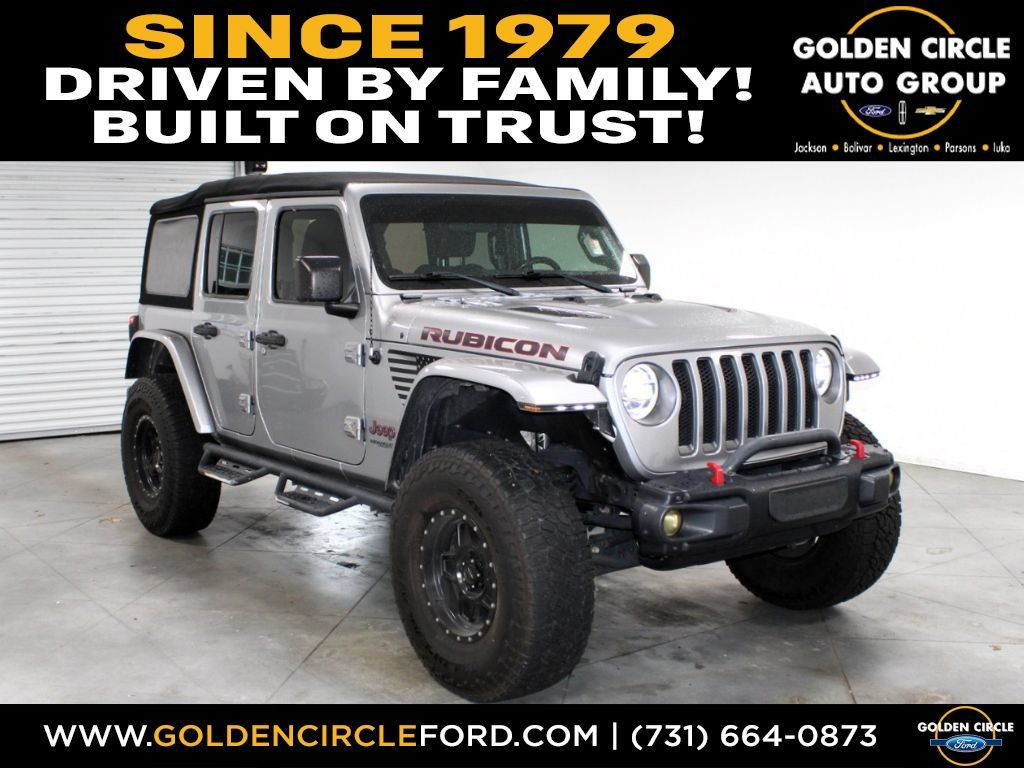 Used 2018 Jeep Wrangler Unlimited Rubicon w/ Steel Bumper Group AWD/4WD image 1
