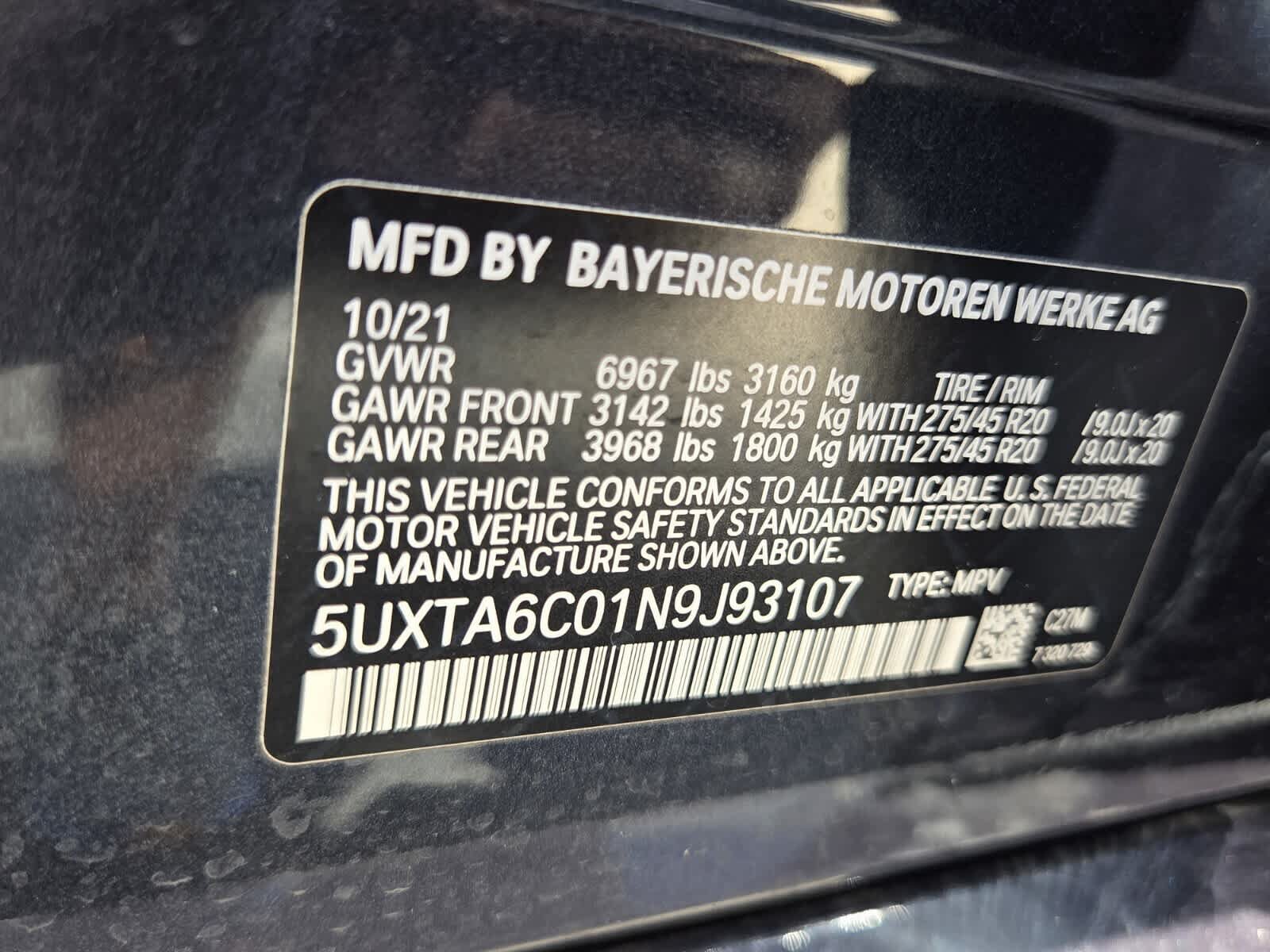 Used 2022 BMW X5 xDrive45e w/ M Sport Package AWD/4WD image 21