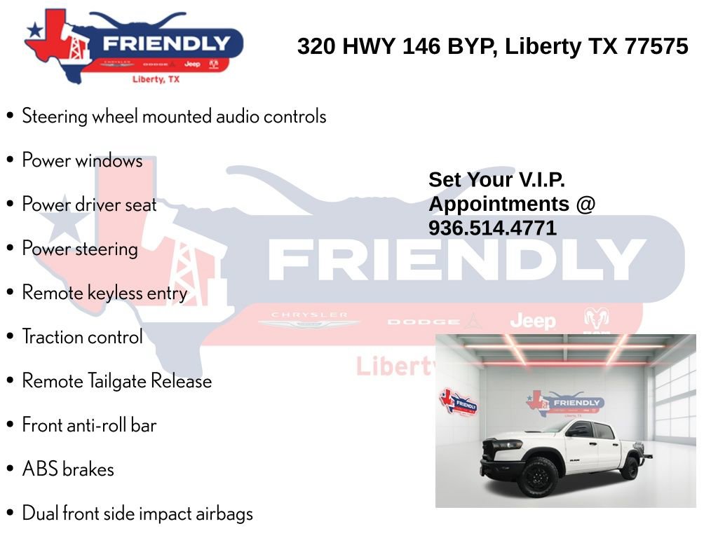 Used 2025 RAM 1500 Rebel w/ Rebel Level 1 Equipment Group image 15