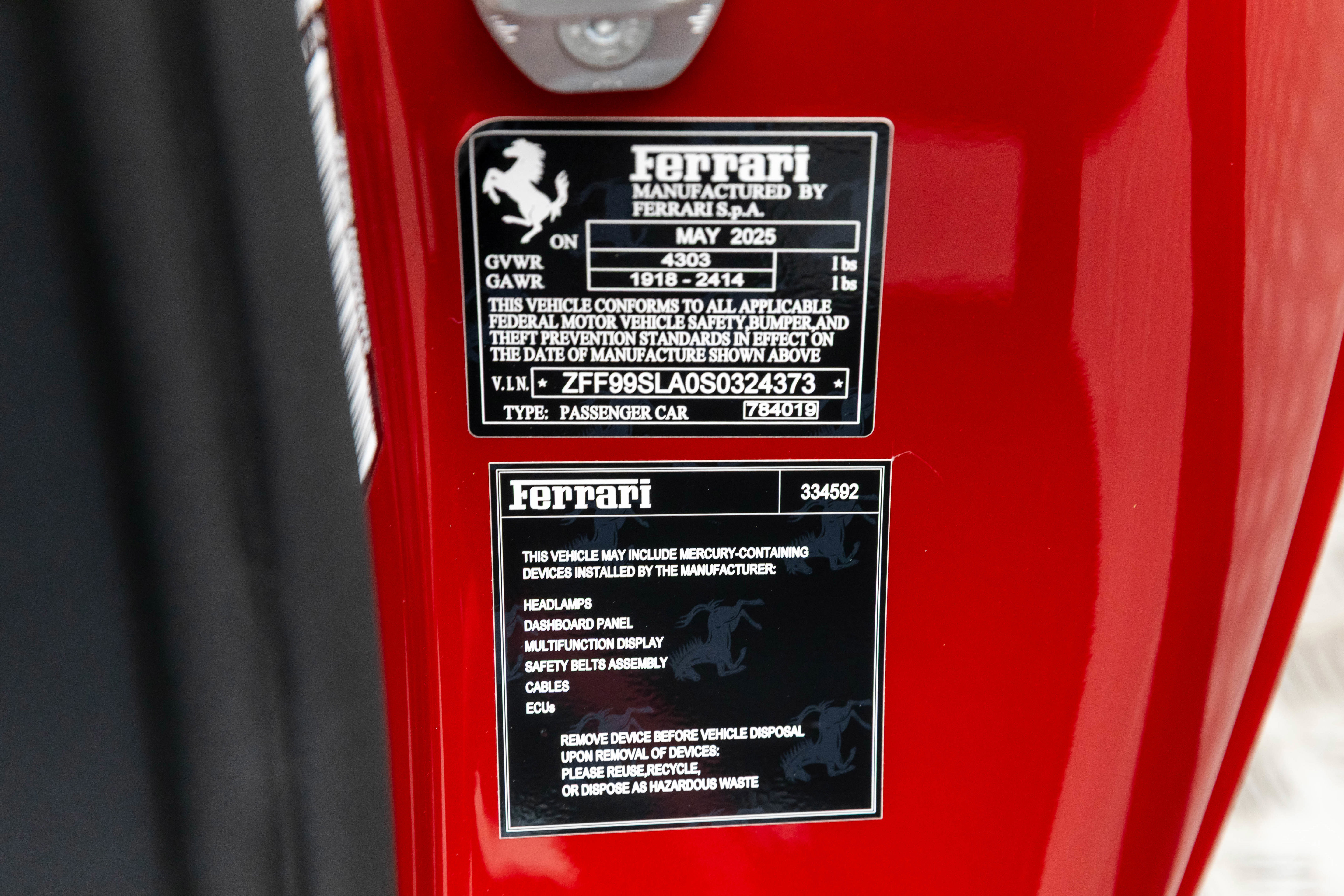 Used 2025 Ferrari 296 GTB image 18