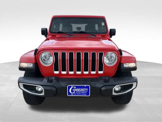 Used 2021 Jeep Wrangler Unlimited Sahara video 3