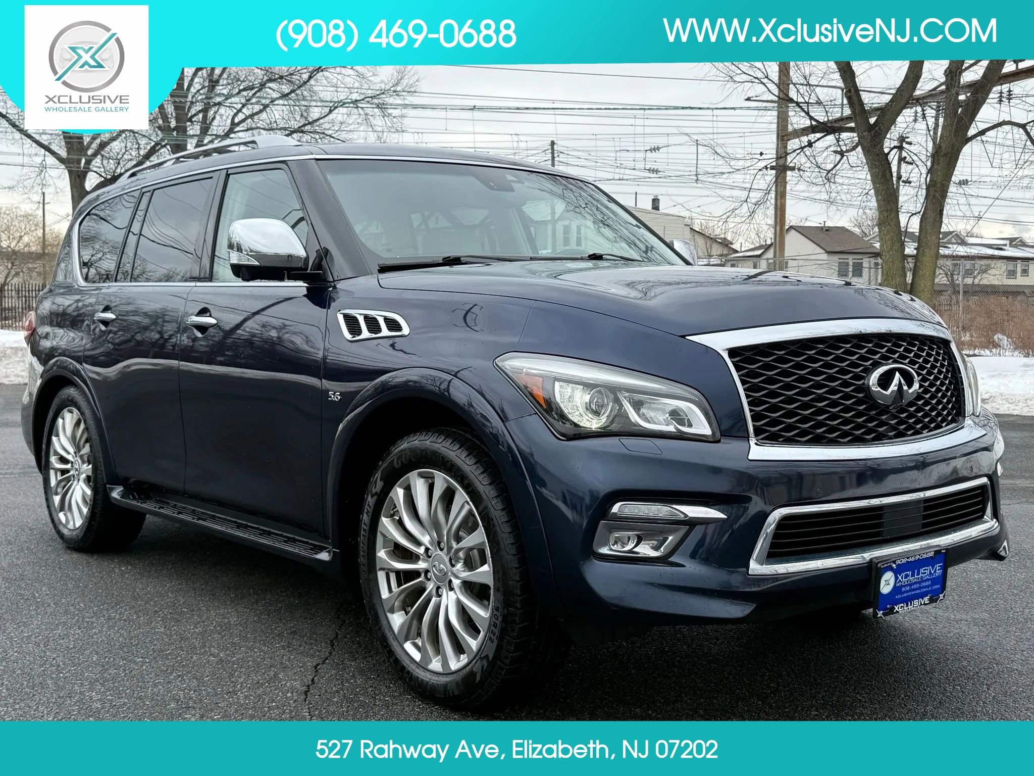 Used 2017 INFINITI QX80 4WD w/ Deluxe Technology Package image 5