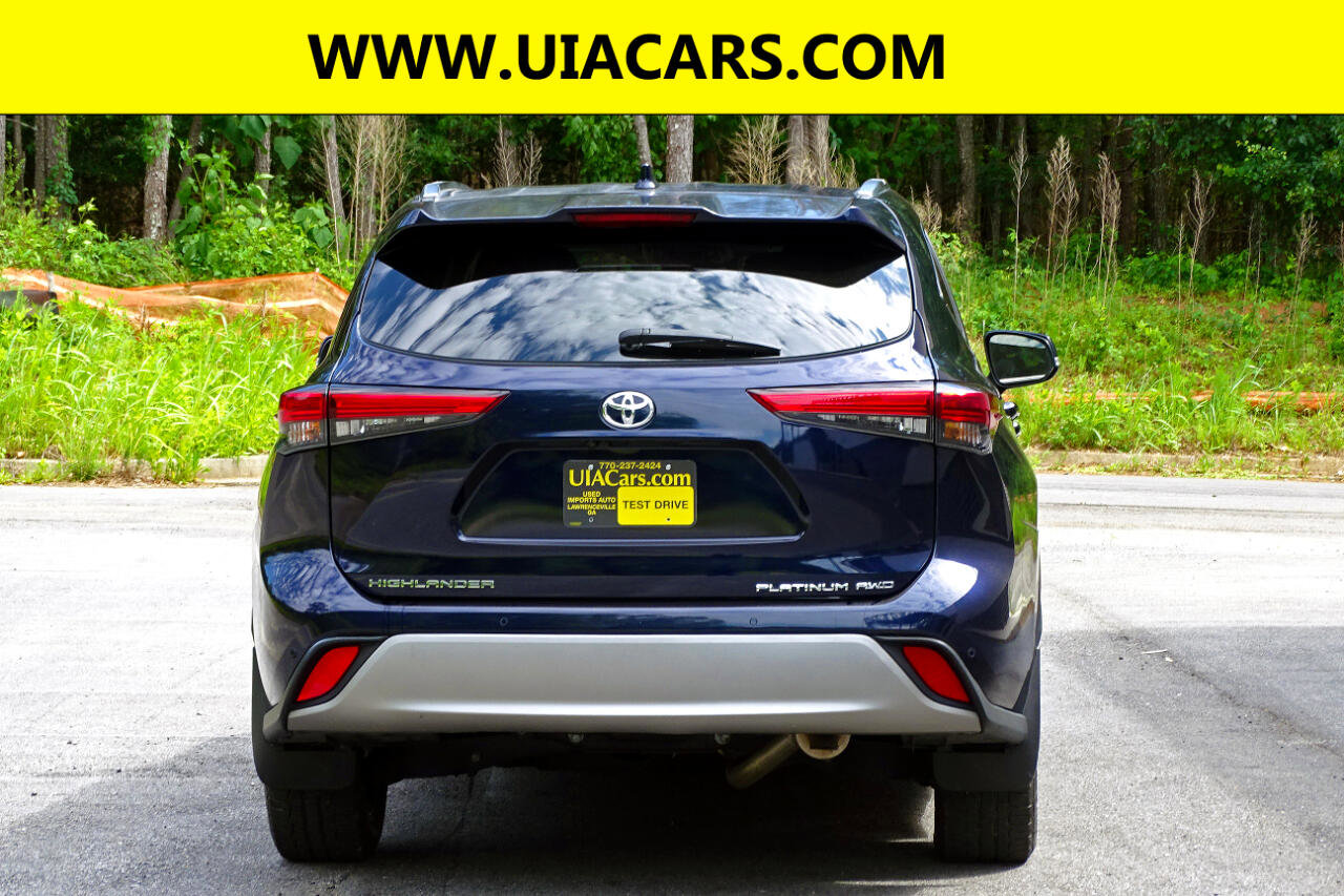 Used 2022 Toyota Highlander Platinum image 9