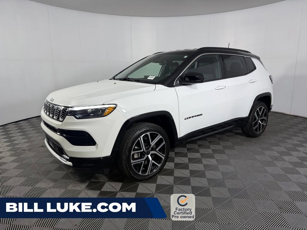 Certified 2025 Jeep Compass Limited w/ Elite Group