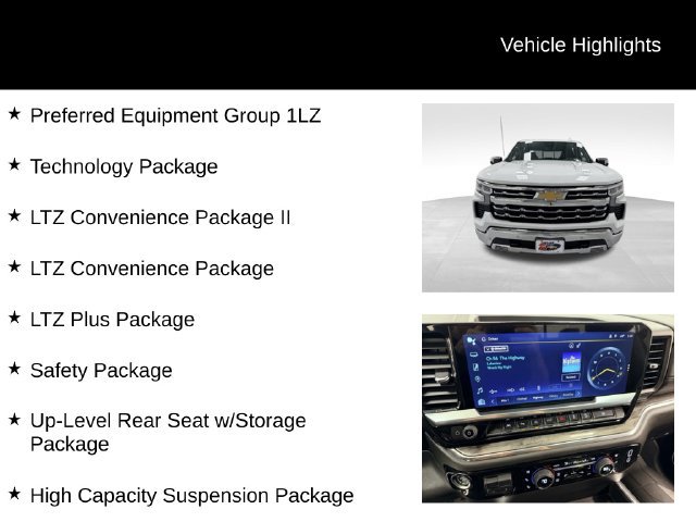 Certified 2024 Chevrolet Silverado 1500 LTZ w/ Technology Package AWD/4WD image 16