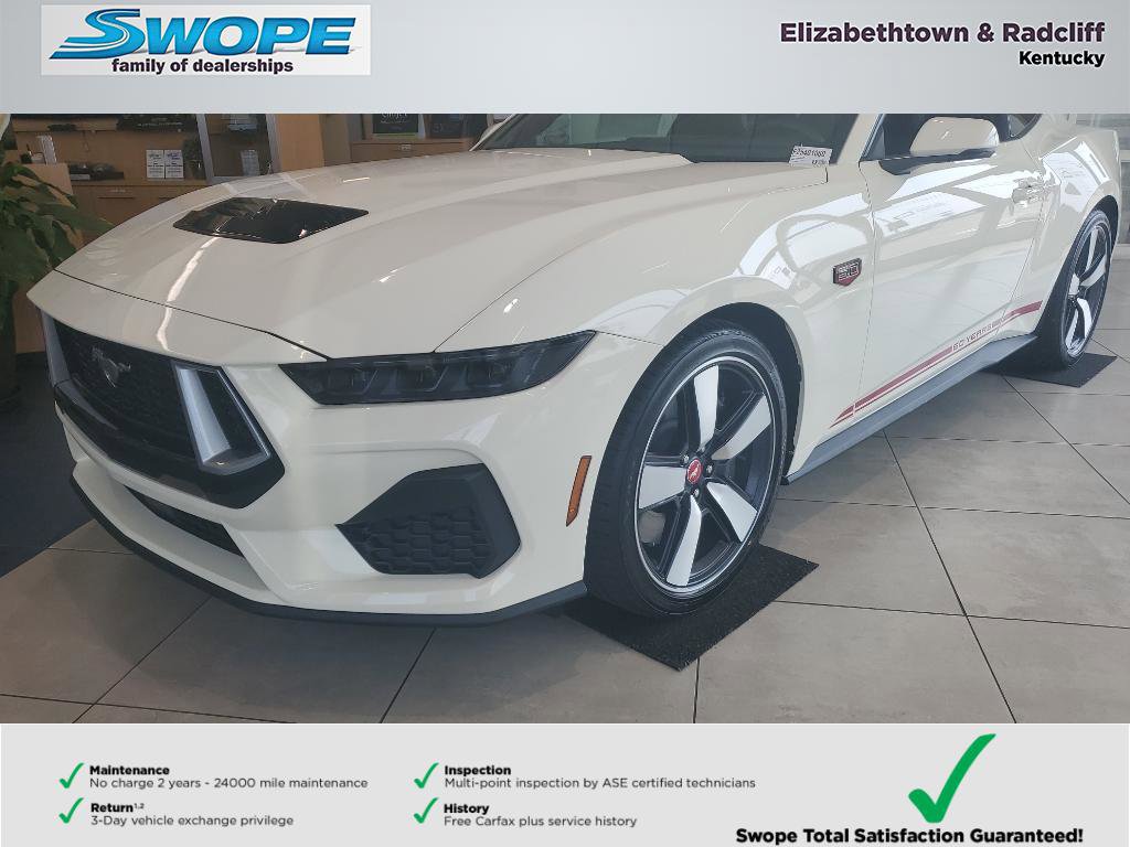 New 2025 Ford Mustang GT Premium w/ 60th Anniversary Package