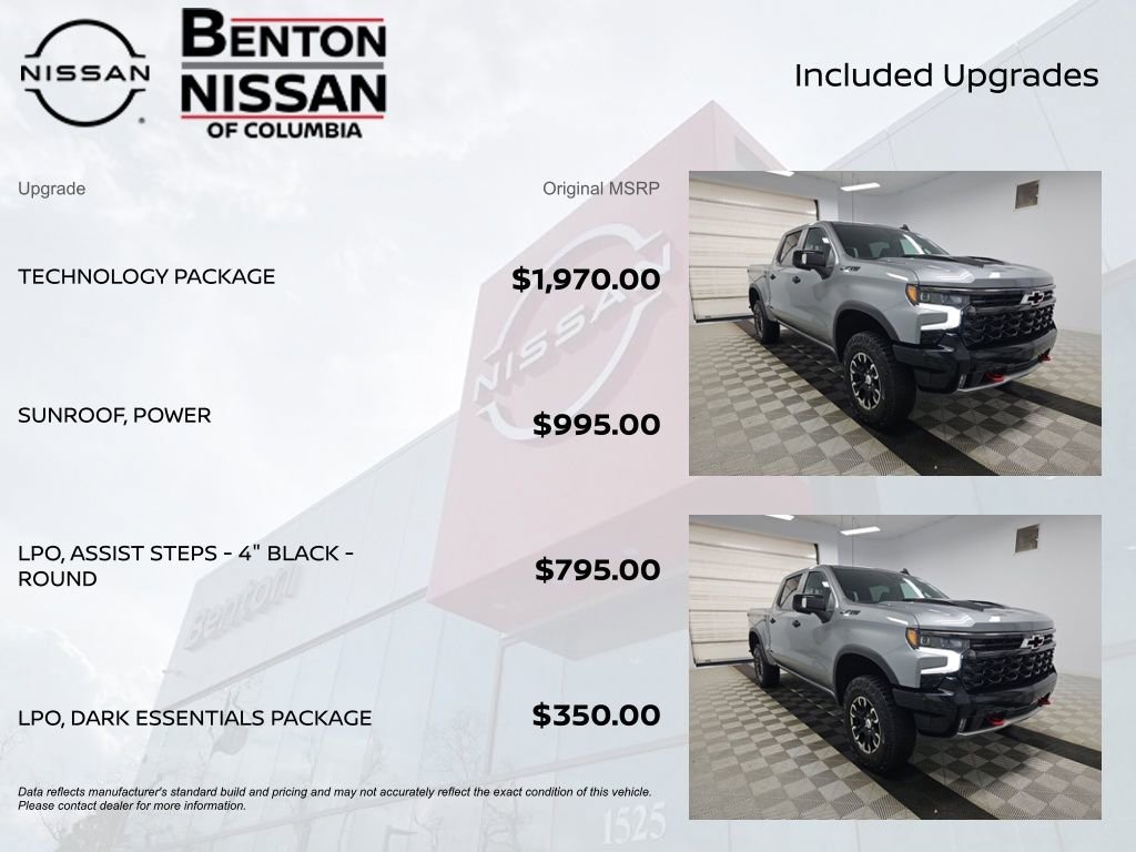 Used 2023 Chevrolet Silverado 1500 ZR2 w/ Technology Package AWD/4WD image 4