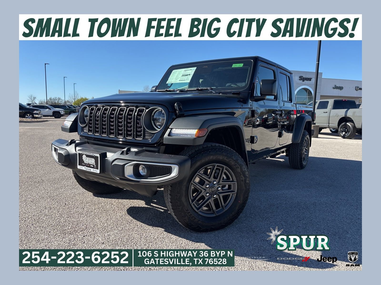 New 2026 Jeep Gladiator Sport AWD/4WD image 1