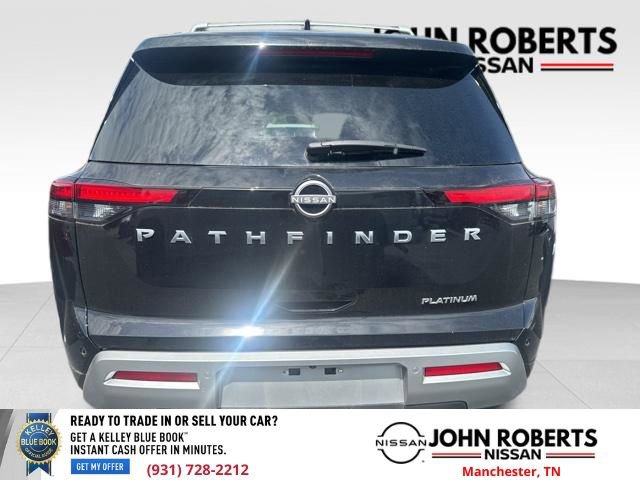 Certified 2025 Nissan Pathfinder Platinum w/ Cargo Package FWD image 4